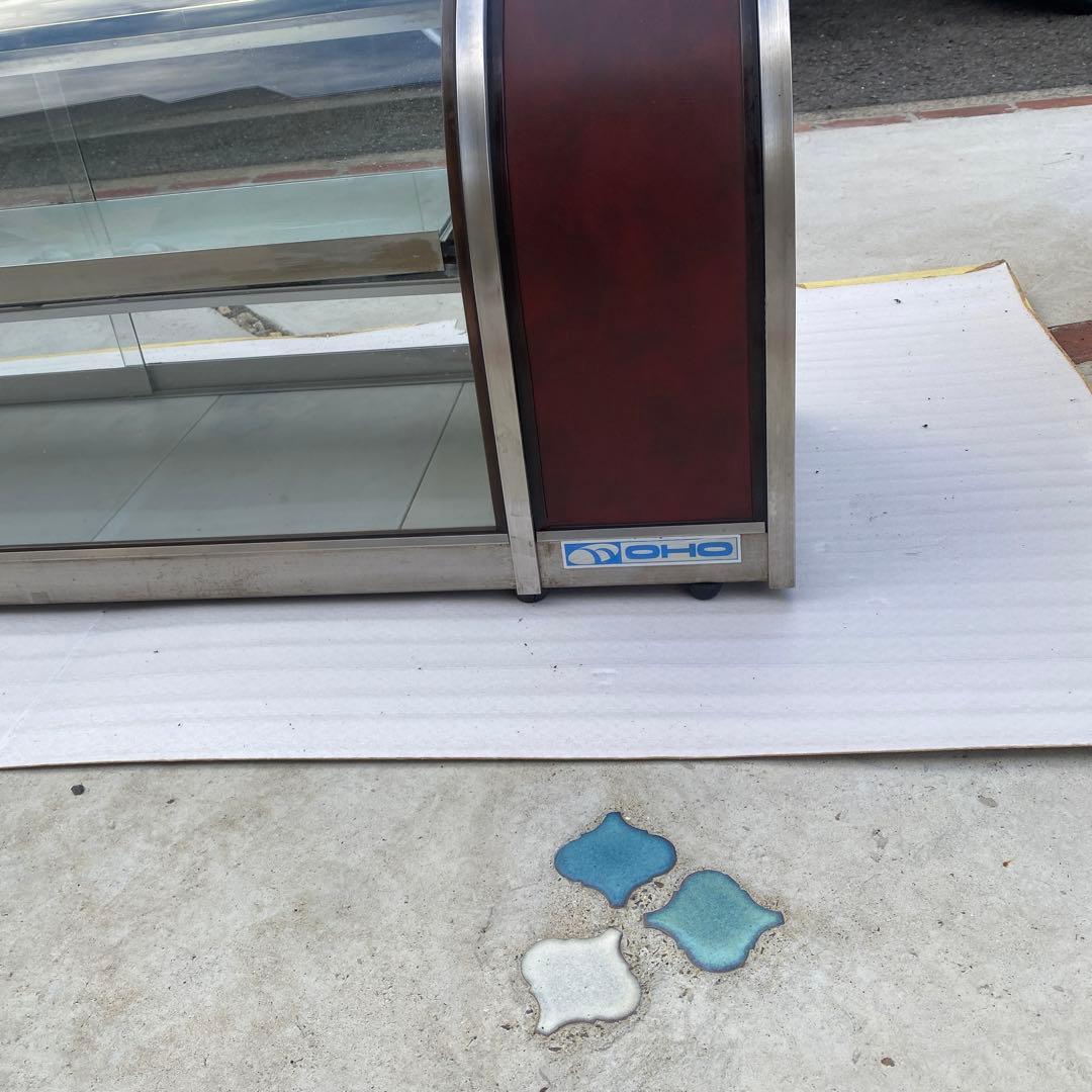 冷蔵ショーケース 卓上タイプ 自然対流方式 後引戸 店舗カフェ