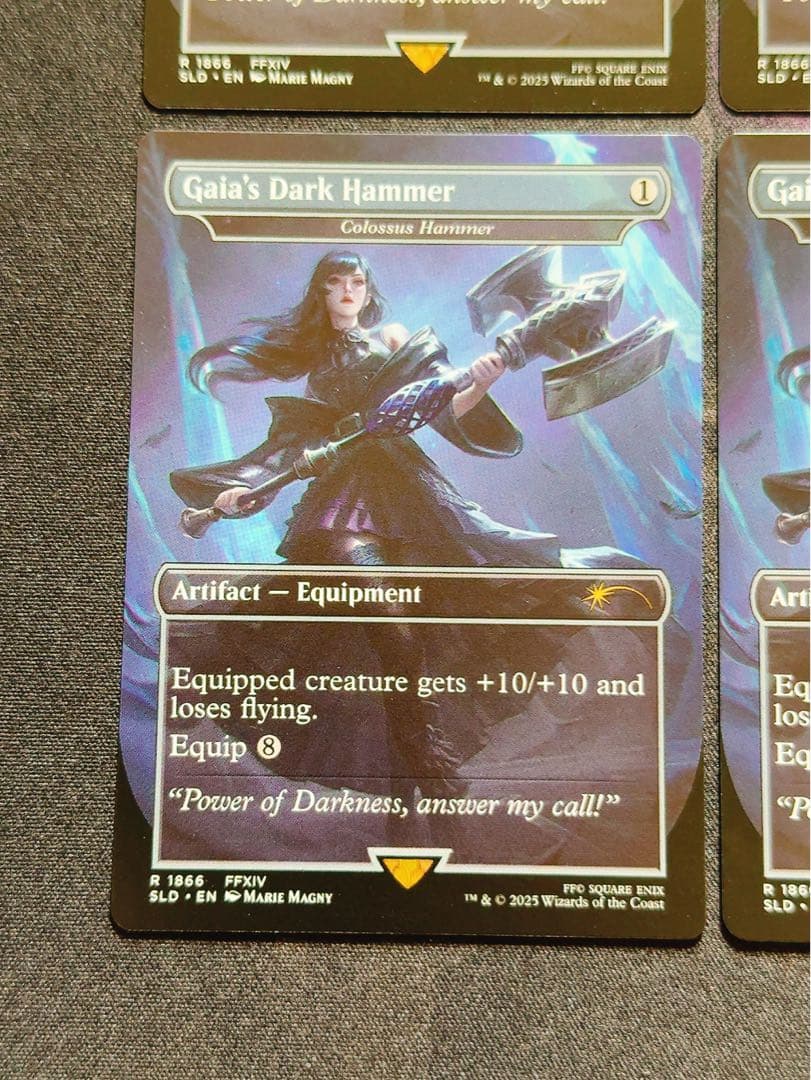 【SLD通常版】ガイアのイポスセスフィラ(巨像の鎚)　英語　4枚セット