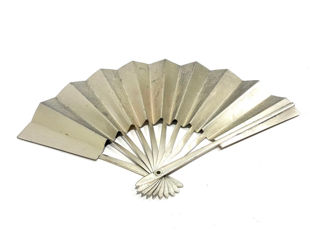Ⓥ銀製品　扇子