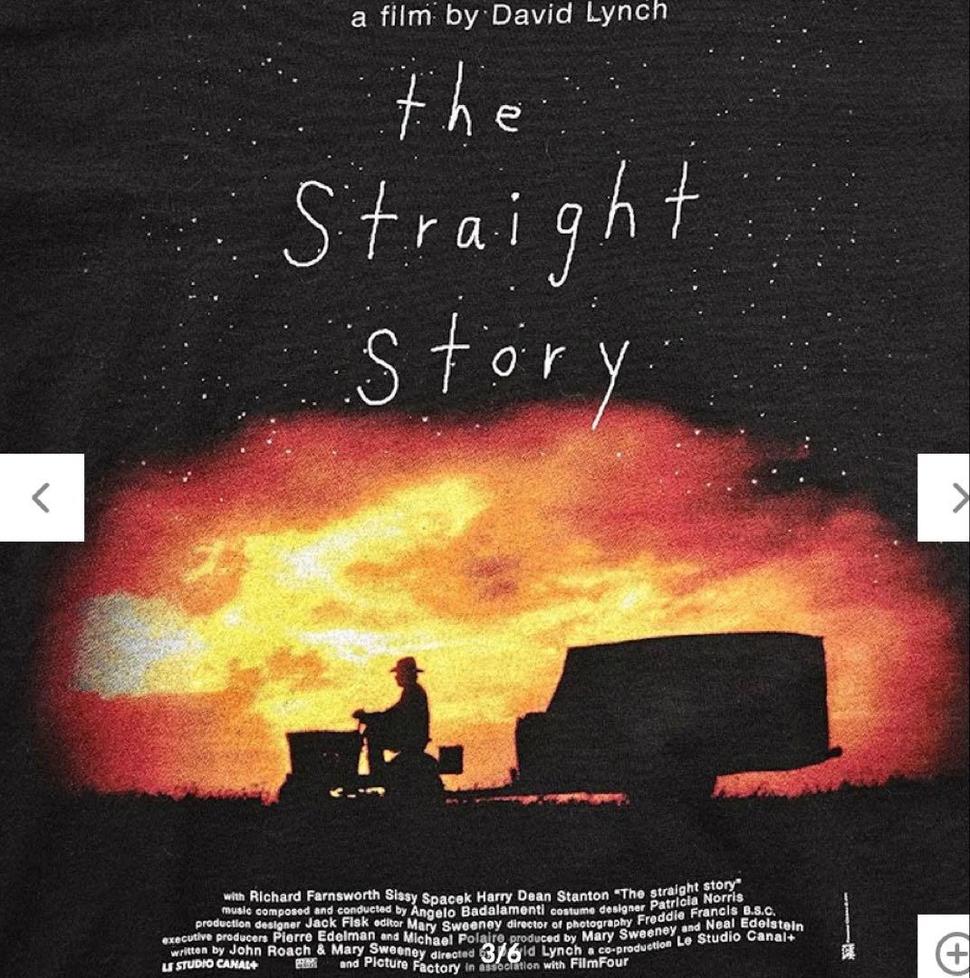 【ストレイト・ストーリー × weber】Tシャツ デヴィッド・リンチ L