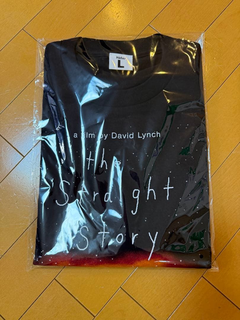 【ストレイト・ストーリー × weber】Tシャツ デヴィッド・リンチ L