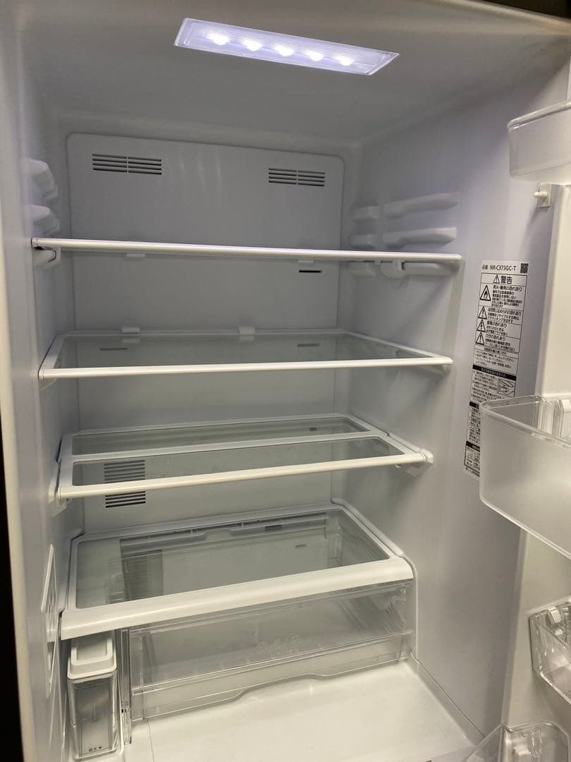 2021年製Panasonic 冷蔵庫 365L NR-C373GC-T
