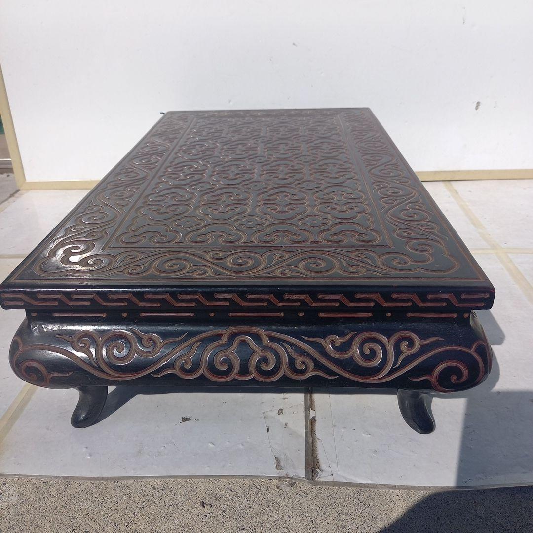 中国骨董品、唐時代のオブジェ、大平卓、戴鶴彫刻、宣徳年製、