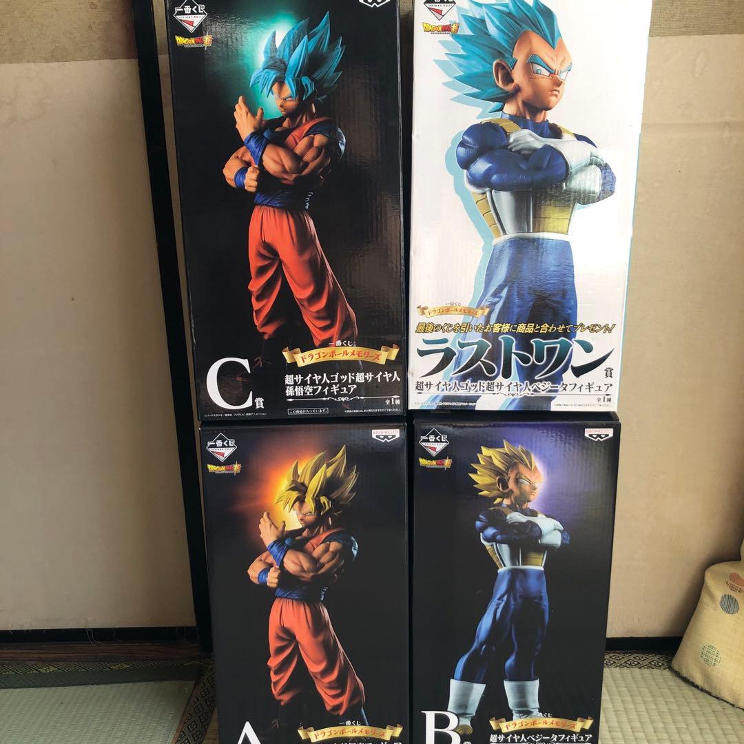 一番くじ　ドラゴンボールメモリーズ　フィギュア全賞
