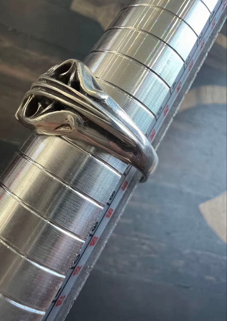 CHROMEHEARTS K&TリングPAVEダイヤ