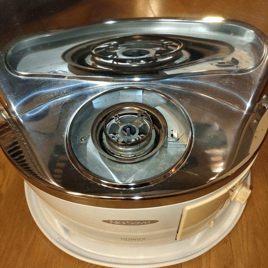 HITACHI 石油ストーブ OVH-L23 アラバスターホワイト レトロモダン