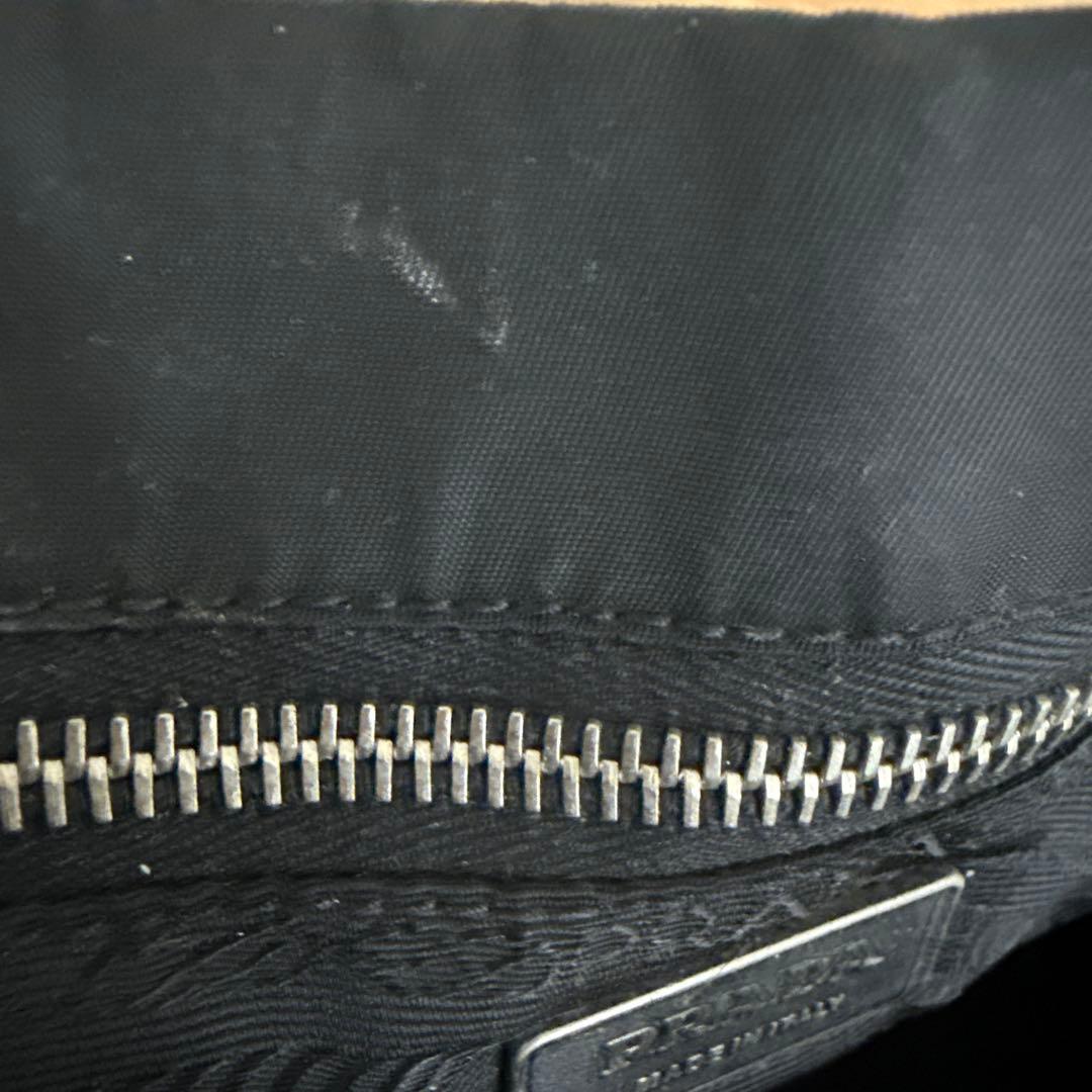 も*こ様 【PRADA プラダ】ミニボストン ブラック ナイロン ハンドバッグ