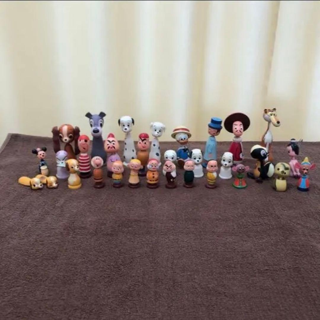 ディズニー　アンティーク　フィギュア　３１個