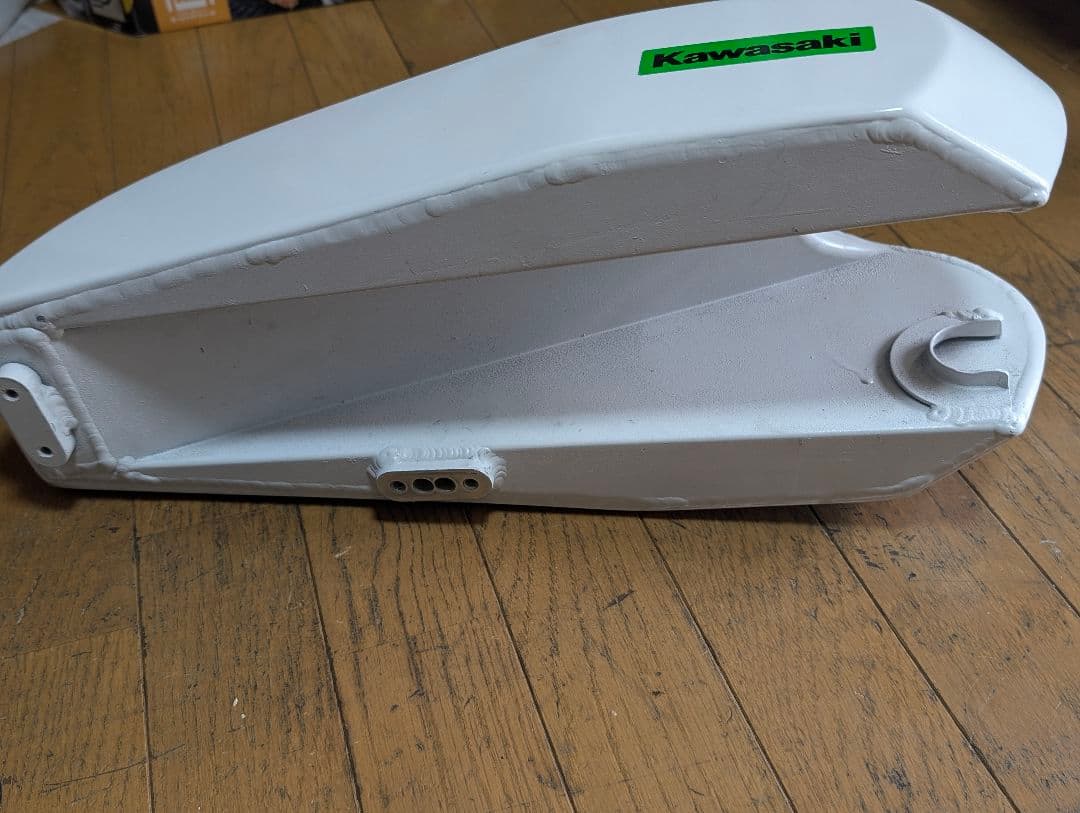 WM スクエアー型アルミタンク Kawasaki 250TR/エストレヤ用　中古