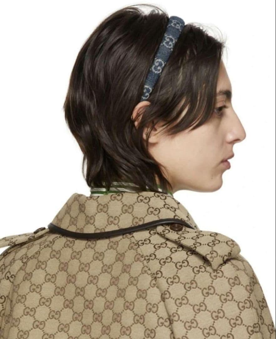 香さん専用　GUCCI デニムヘアバンド