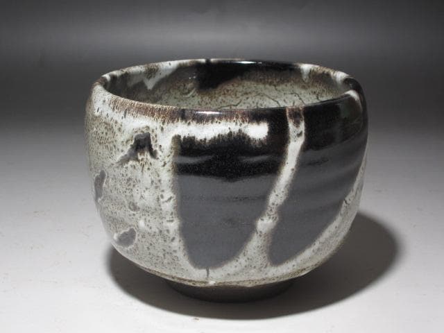 ★　清水卯一　蓬莱花碗　味わいある一品★x494