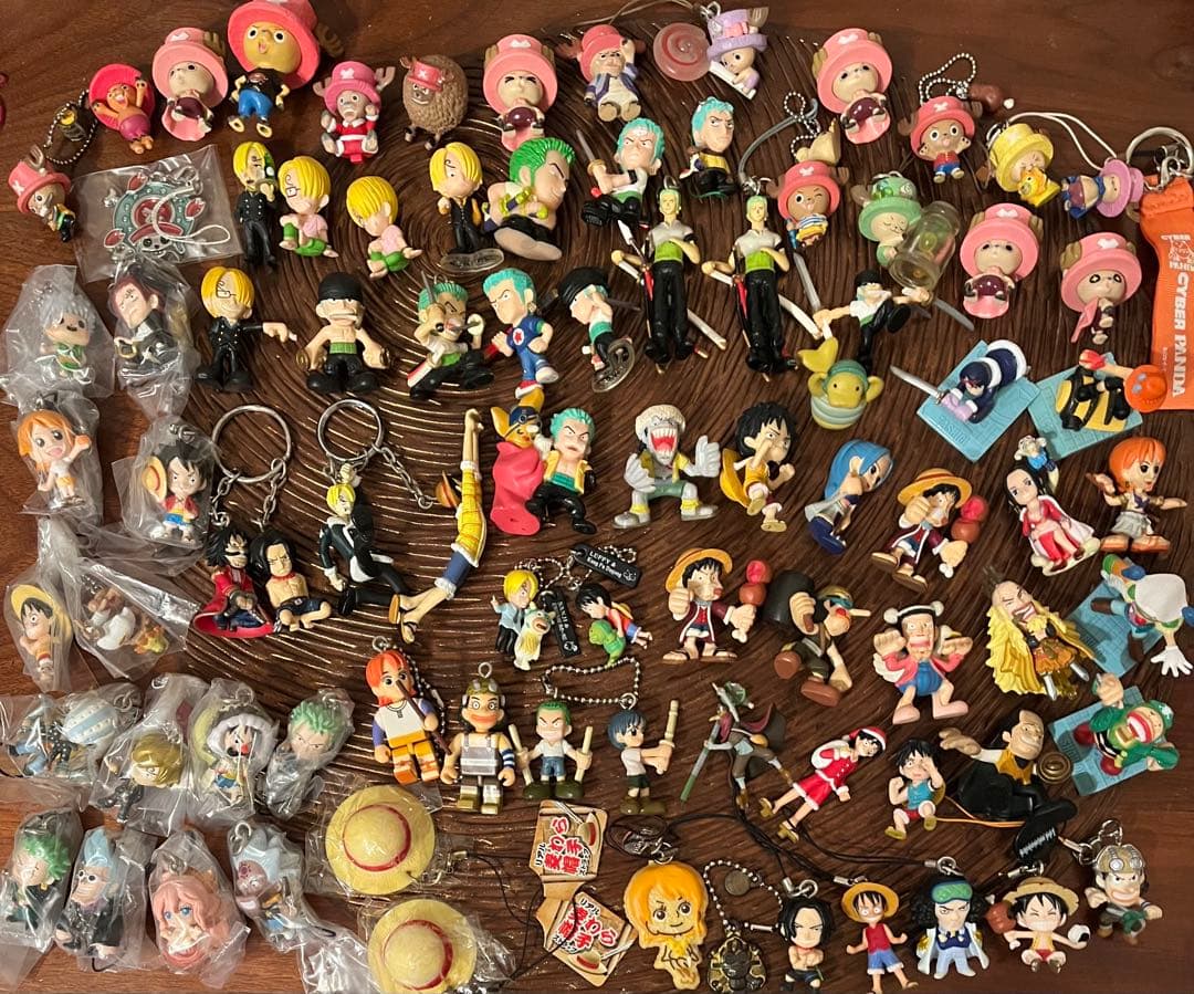 ワンピース ミニフィギュア まとめ売り キーホルダー ストラップ