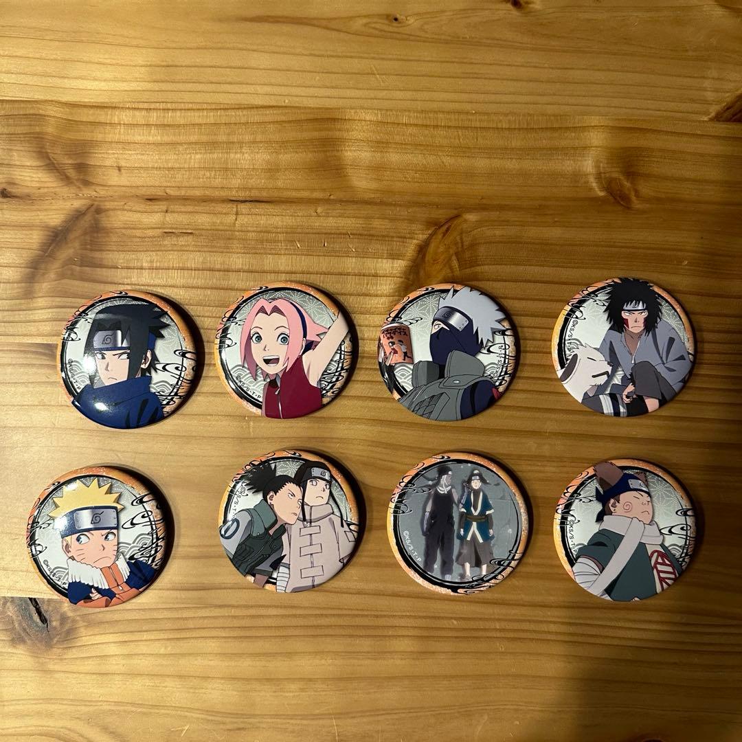 NARUTO 20周年記念缶バッジ　コンプセット