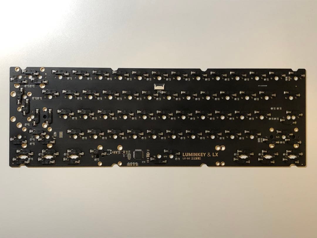 LUMINKEY60 LX BLACKOUT WK 自作キーボード
