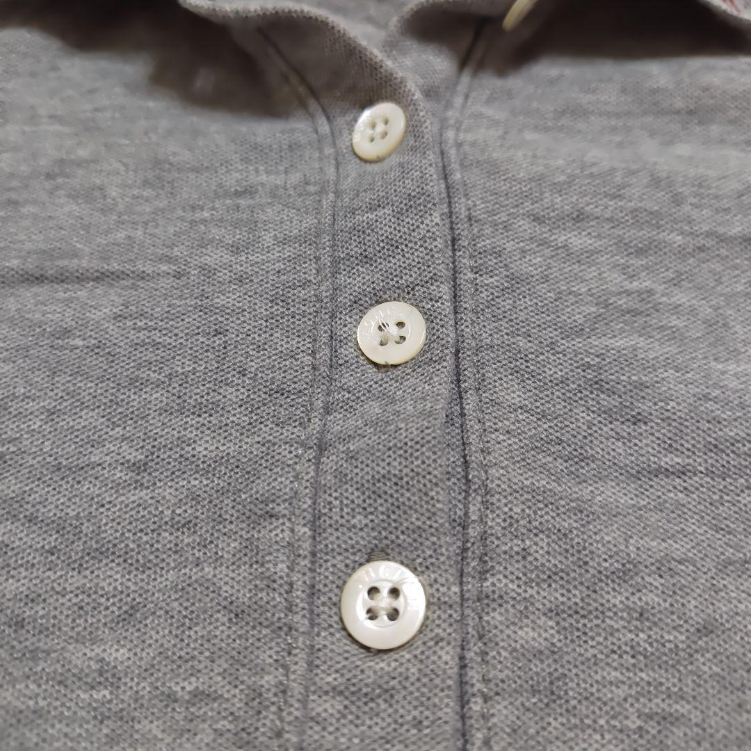MONCLER グレー ポロシャツ S