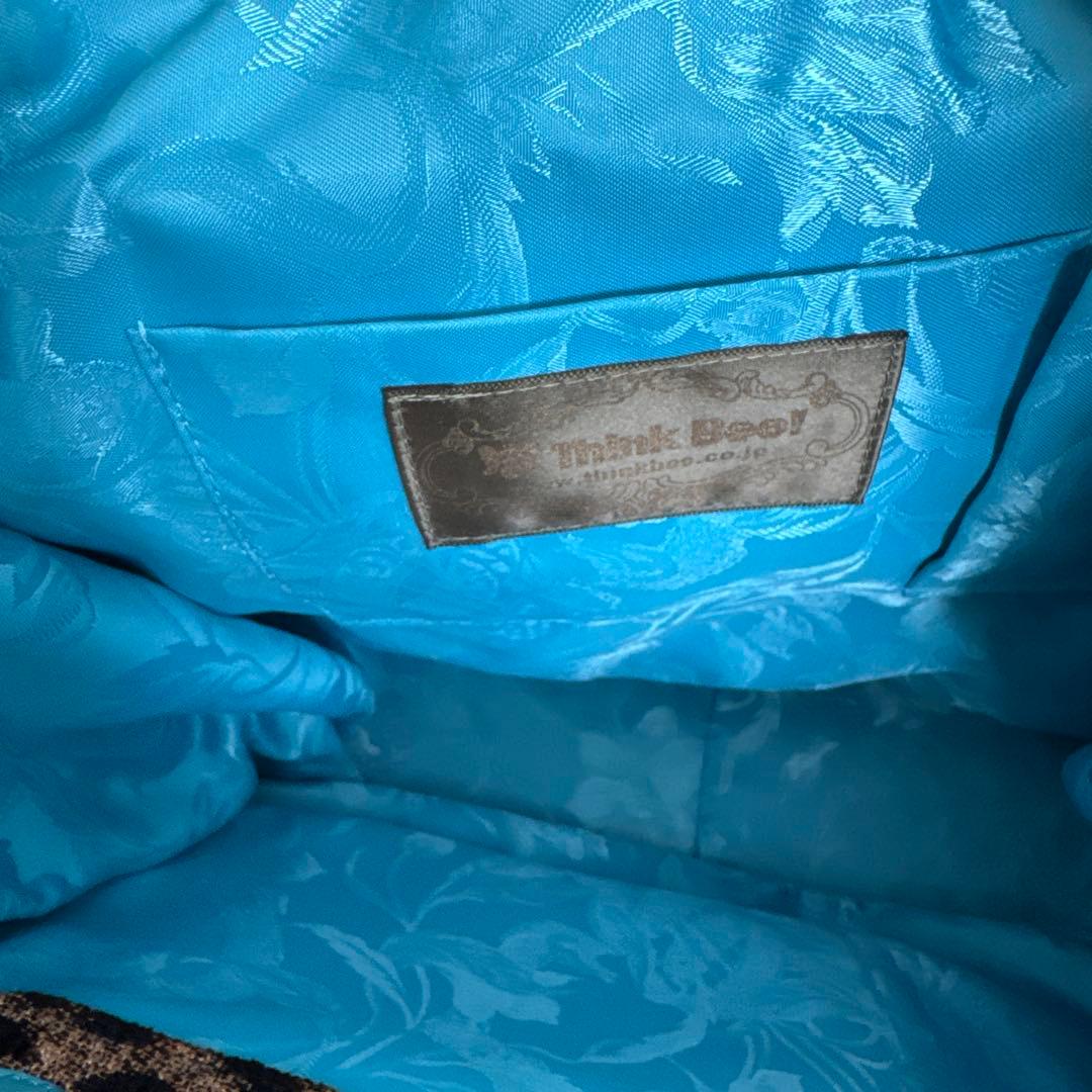 シンクビー　ブルーローズ　レオパード 定価58000円　ショルダーバッグ