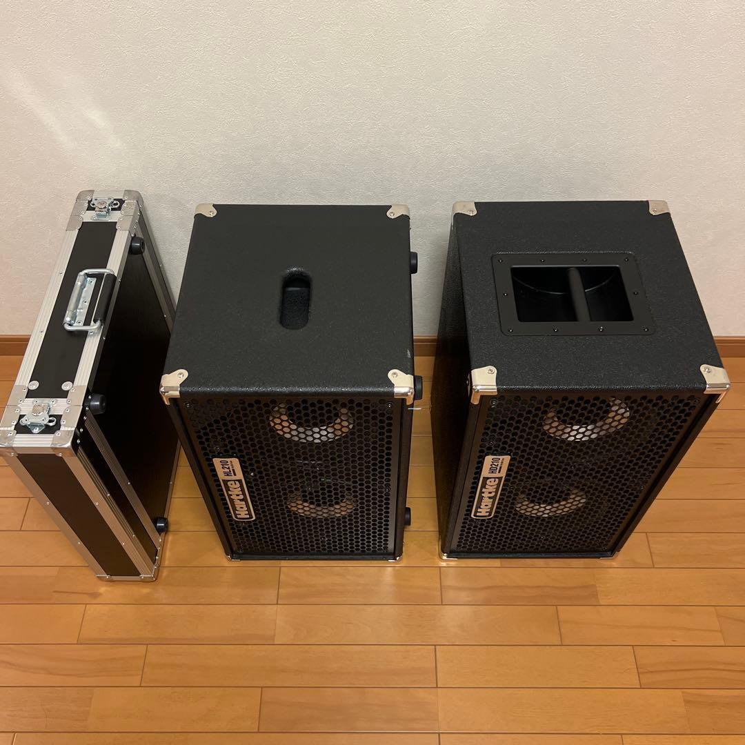 Hartke ベースアンプ　LH1000・HD210・HL210 高出力セット