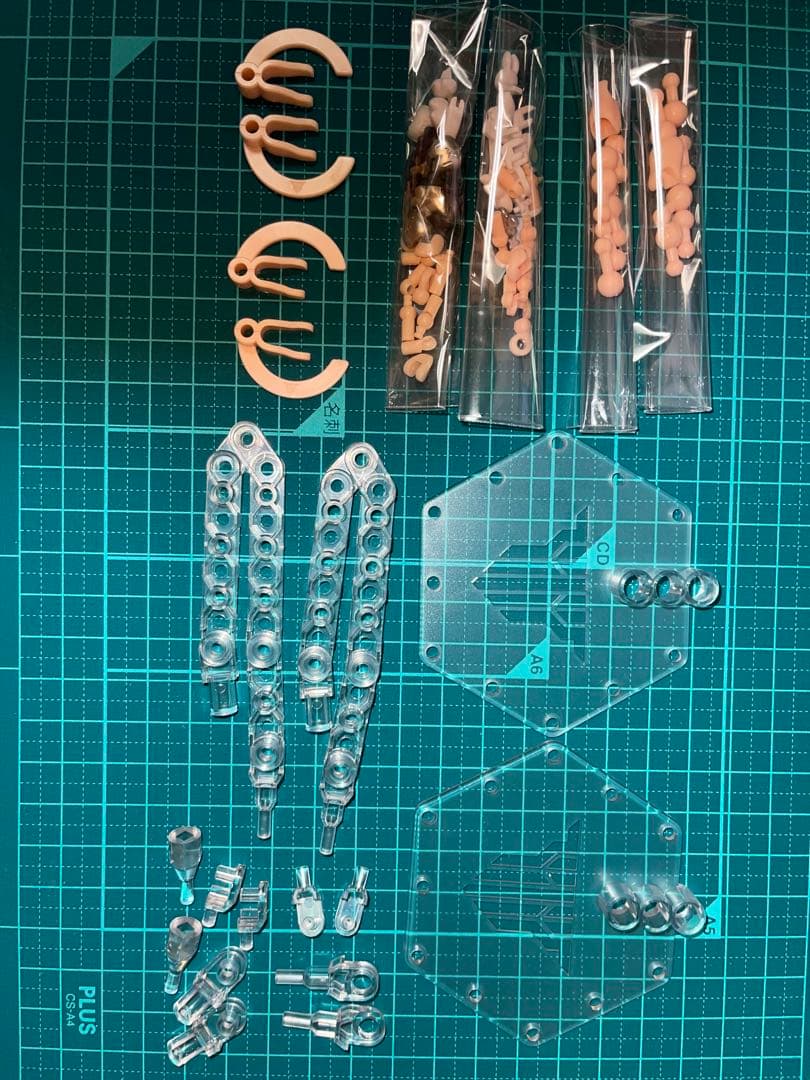 コトブキヤ メガミデバイスPUNI☆MOFU 黒マオ&雪トゥ　組立済みセット