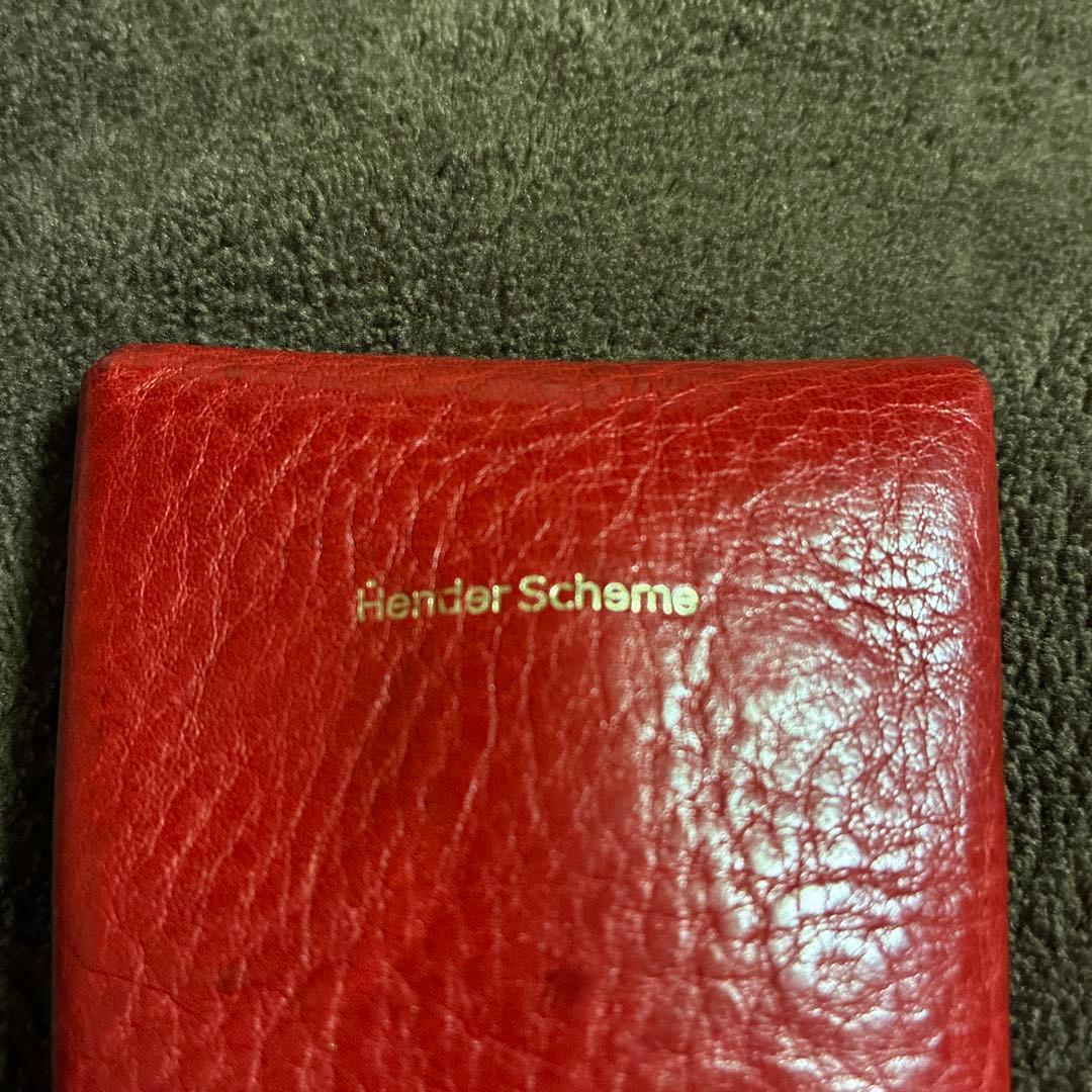 Hender Scheme シャーベットペンケース 赤