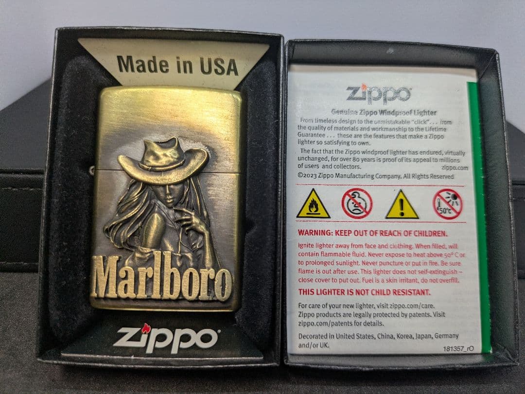zi 163　マールボロ　ジッポー　未使用