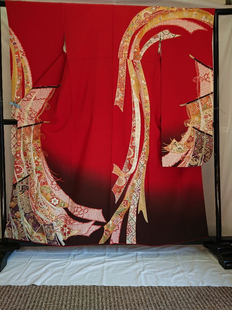 振袖、袋帯、長襦袢(お仕立て上がり)