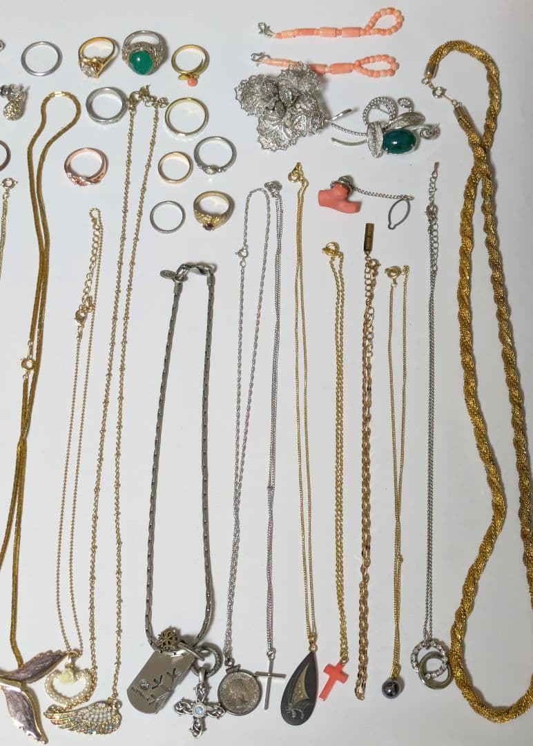 アクセサリーまとめ売り 約50点 ネックレス リング等