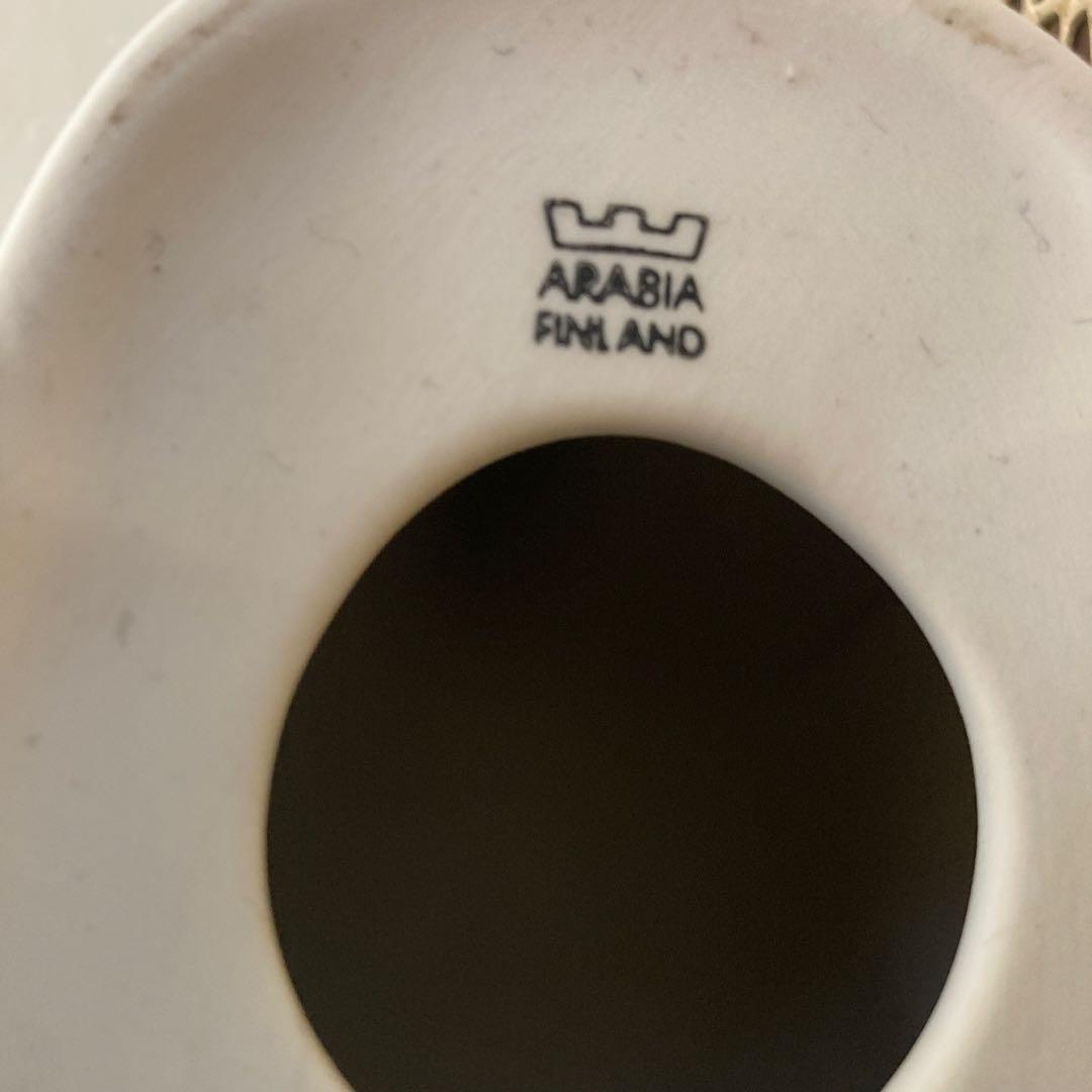 ⭐︎希少⭐︎Lillemor Mannerheim ARABIA ゼブラ 陶器