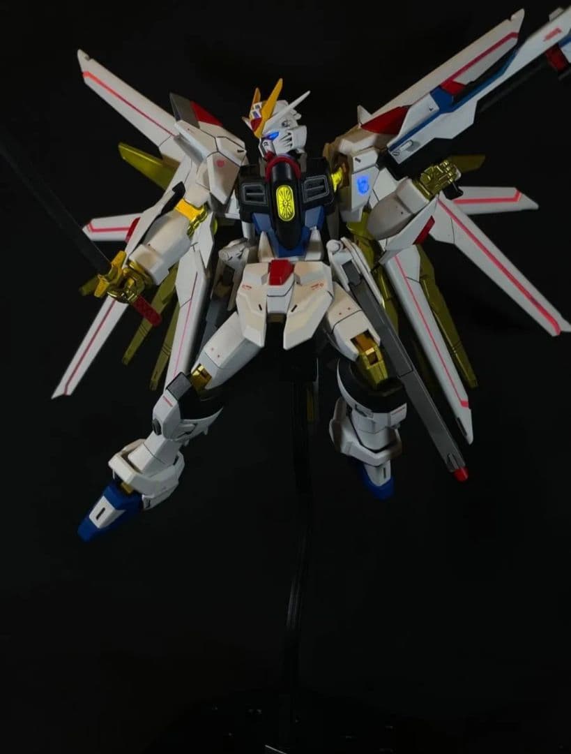 HG　1/144 マイティーストライクフリーダムガンダム　完成品　塗装品