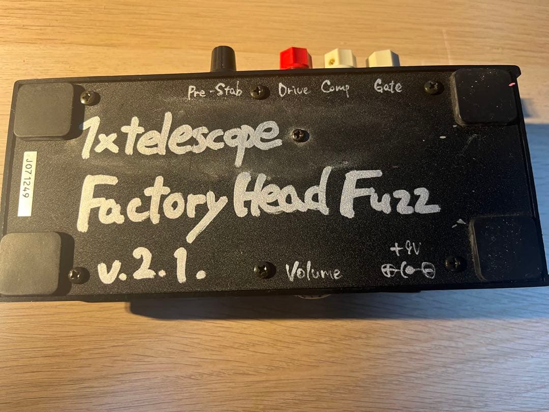 ギター 1x telescope Factory Head Fuzz