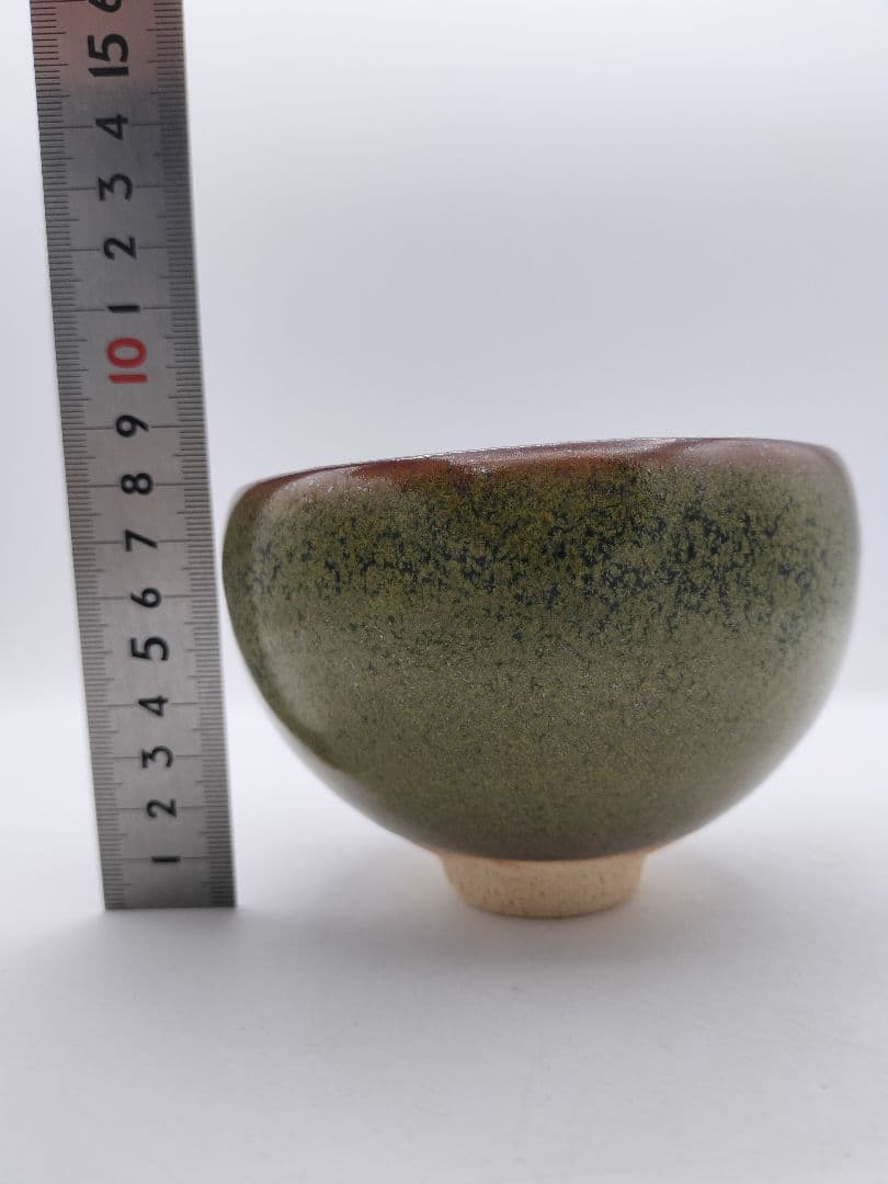 c513 天目茶碗 藤原恭介 木箱 茶道具 古物　藤原啓