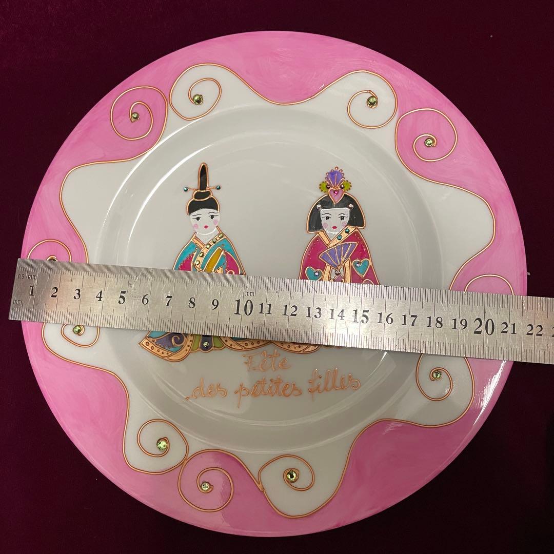 ソワジック　 soizick フランス製　プレート　皿 雛人形デザイン