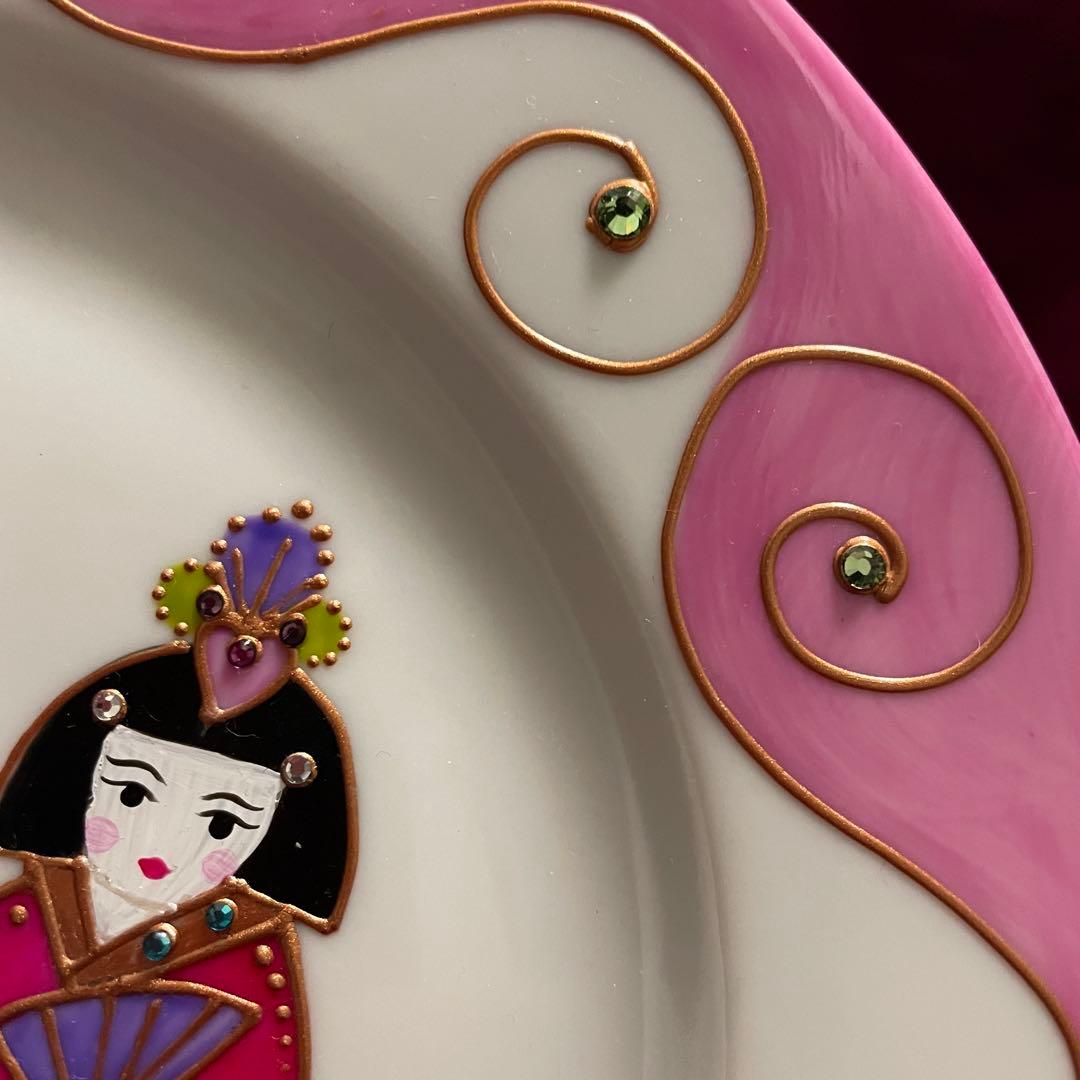 ソワジック　 soizick フランス製　プレート　皿 雛人形デザイン