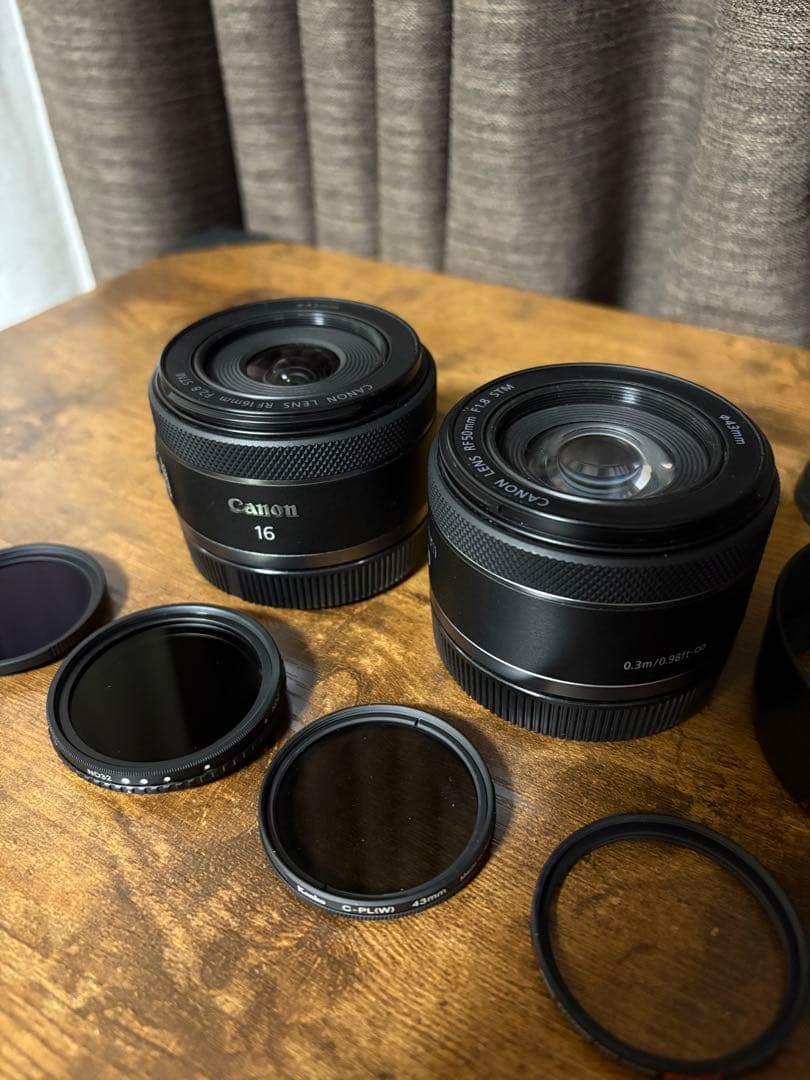 Canon 16mm & 50mm 単焦点レンズセット