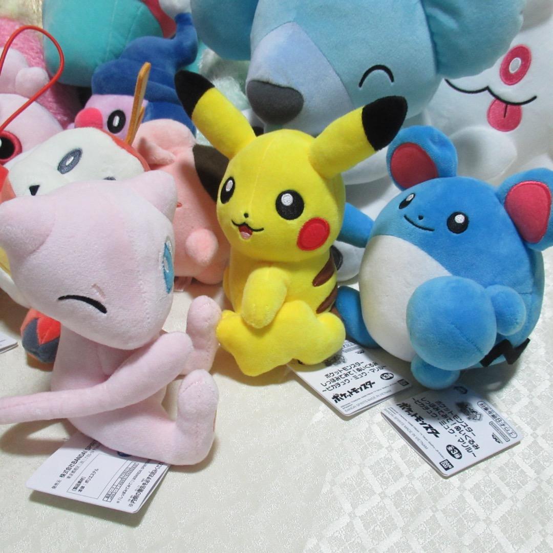ポケモン【タグ付き】ぬいぐるみ　まとめ売り　25種