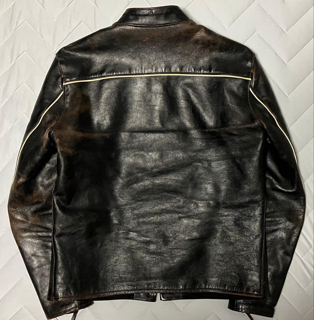 リアルマッコイズ　Buco J-100 HILL CLIMB 茶芯 サイズ40