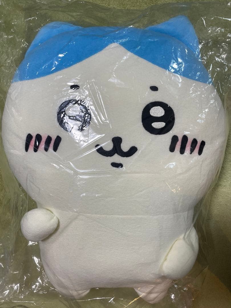 ちいかわ 討伐棒を持った特大ぬいぐるみ (ハチワレ) 特典付き