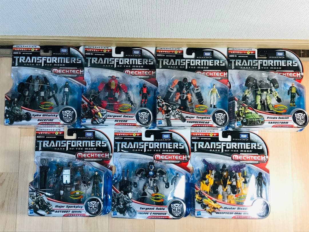 【7個セット】トランスフォーマー　フィギュア