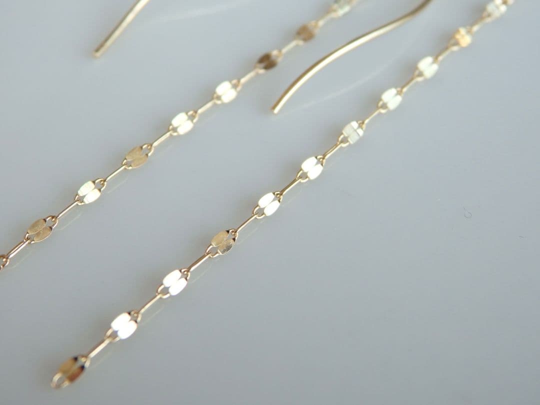 ともすけ　k10ピアス　キラキラウェーブピアス　アメリカンピアス