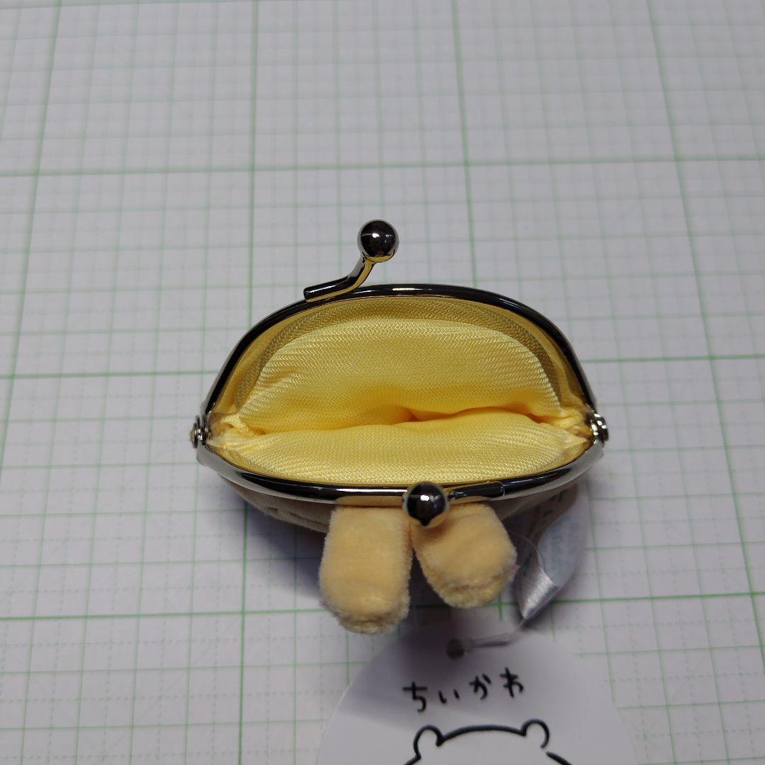 ちいかわ うさぎ ミニがま口ポーチ 財布 フリース ポーチ 非売品 未使用