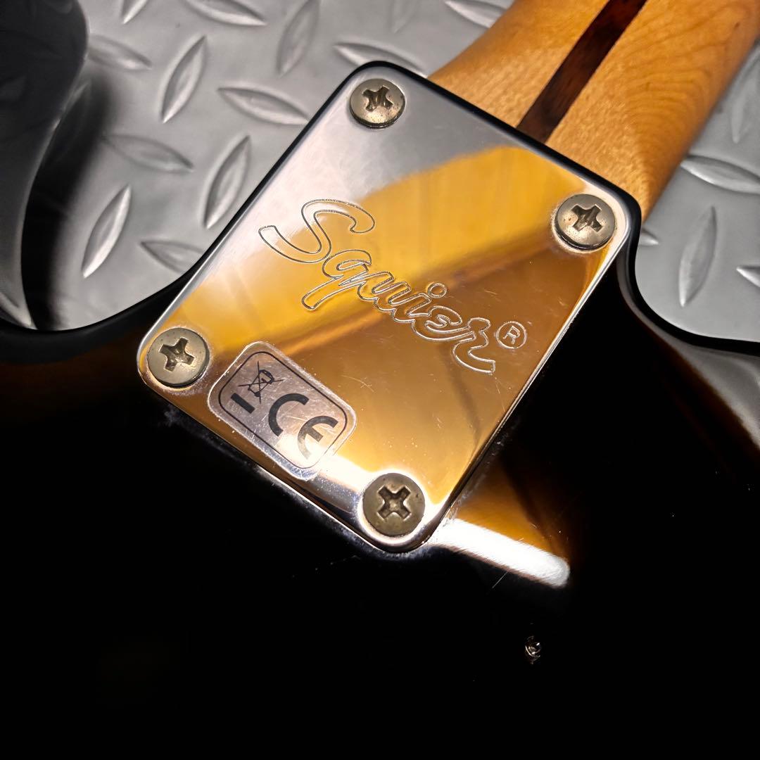 Squier TELECASTER DELUXE ブラック 純正ソフトケース付属