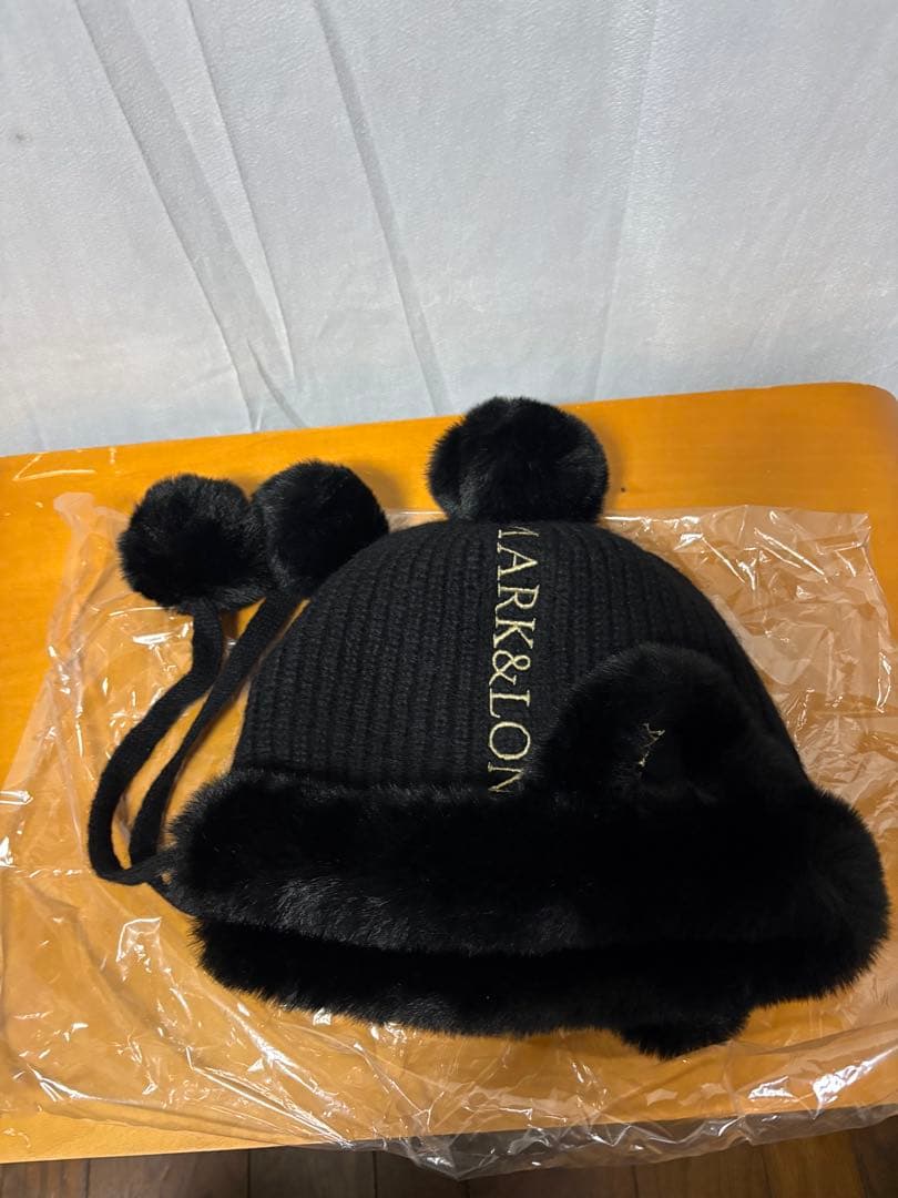 MARK&LONA ネコ耳ニット帽