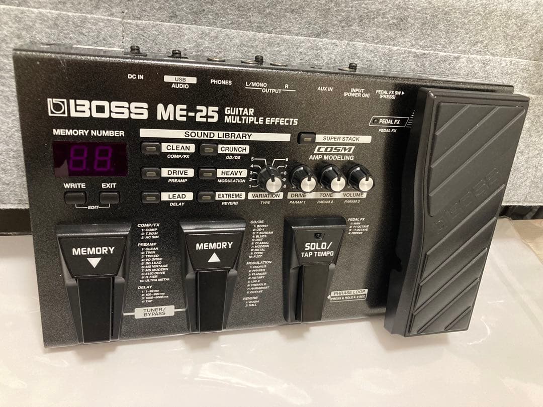 ギター Boss ME-25 Guitar Multiple Effects