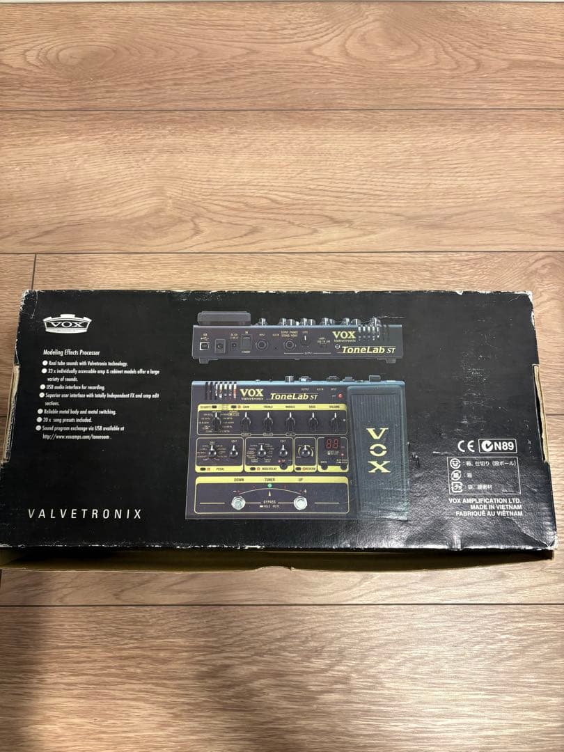 VOX ToneLab ST マルチエフェクター　箱あり完品