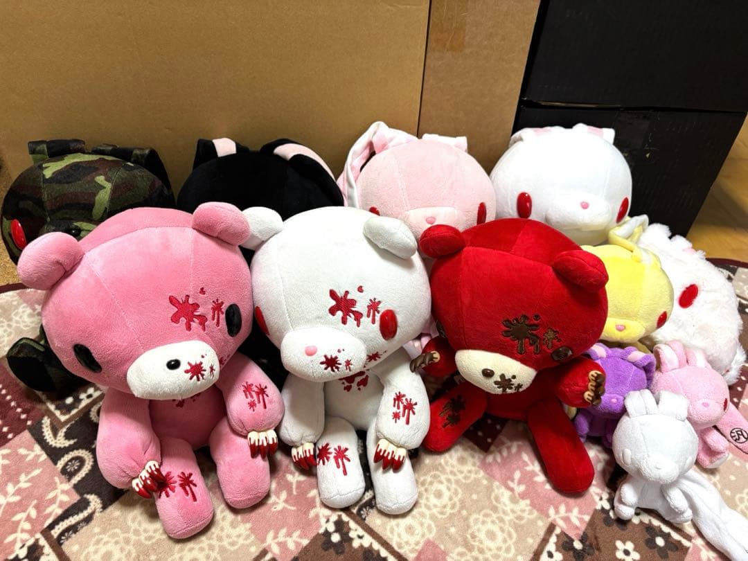 も*も様 汎用うさぎ・グルーミー チャックスGP ぬいぐるみ まとめ売り