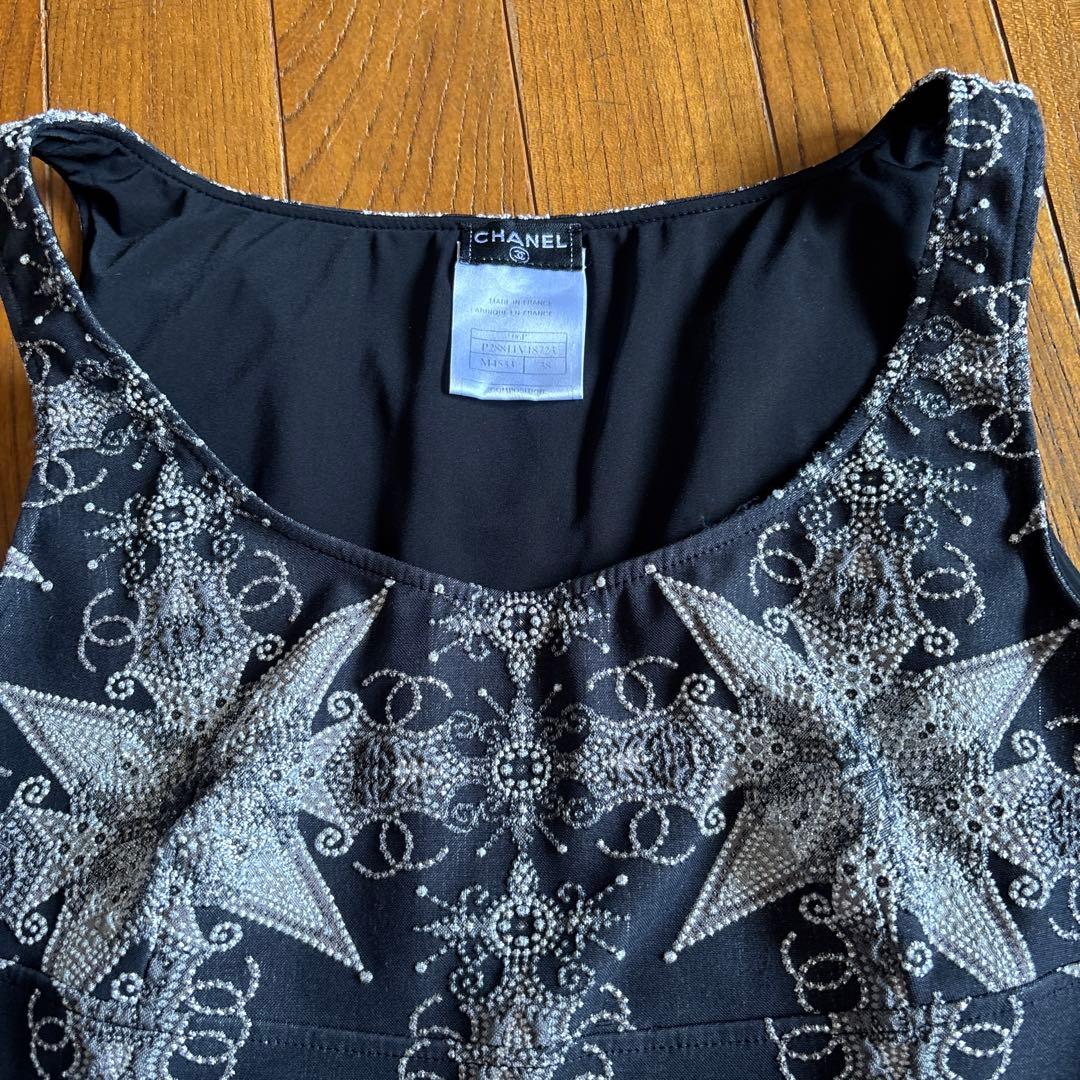 CHANEL 星柄タンクトップ