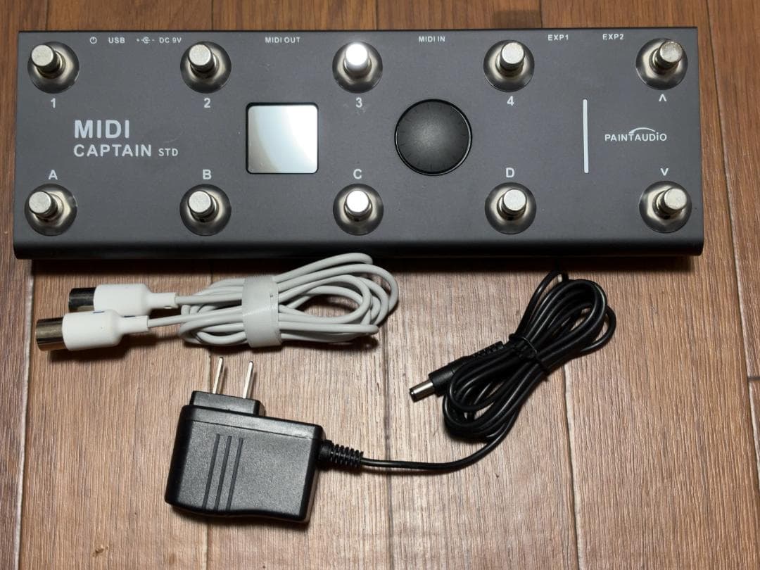 【美品/おまけ付】MIDI CAPTAIN STD　MIDIフットコントローラー