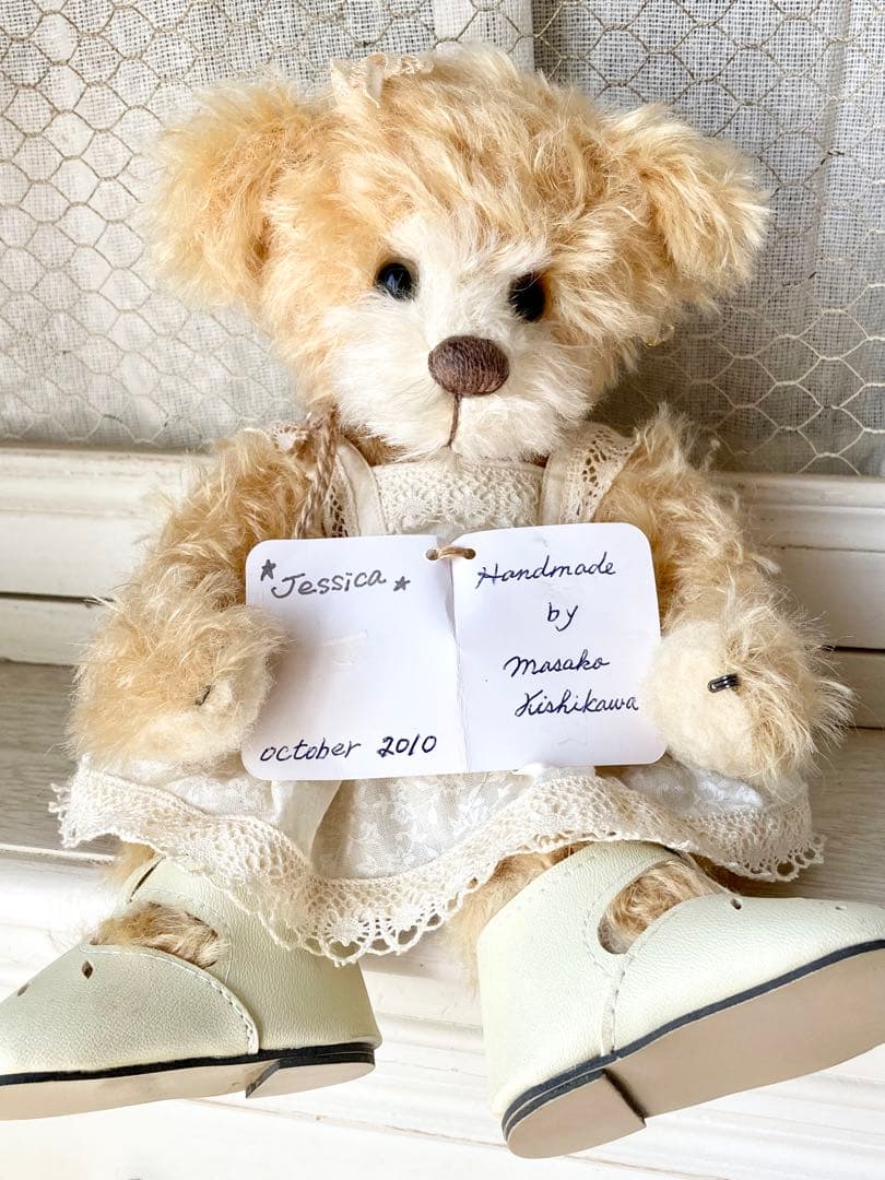 アーティストベア　テディベア　くま　ぬいぐるみ　作家　ハンドメイド