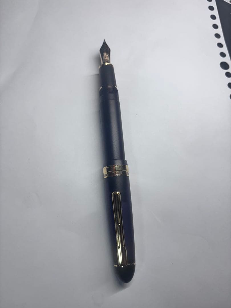 プラチナ万年筆ワーグナーコラボ限定プレジデントモデルペン先18k中字（M）