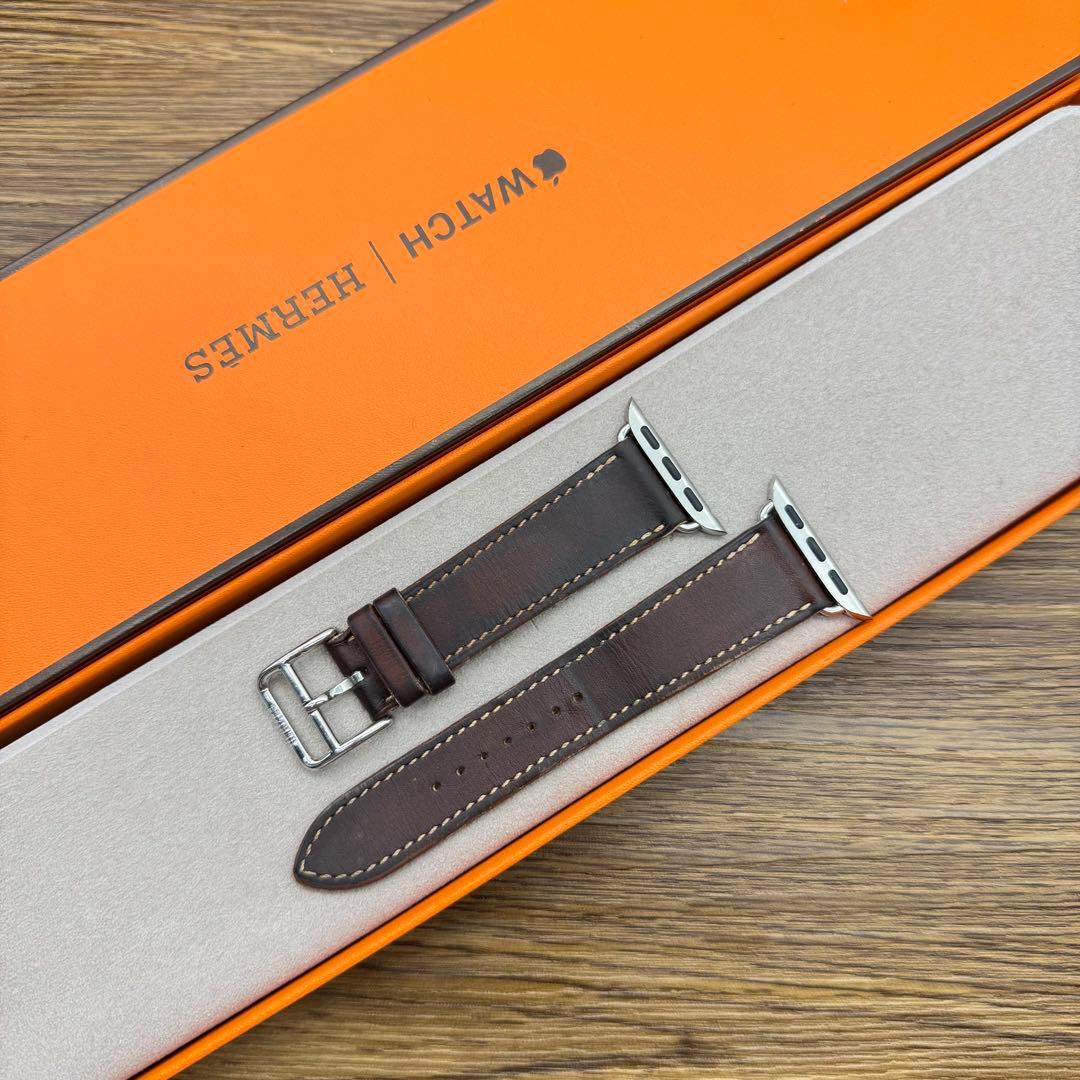 2330 Apple Watch エルメス　ブラウン　HERMES レザー
