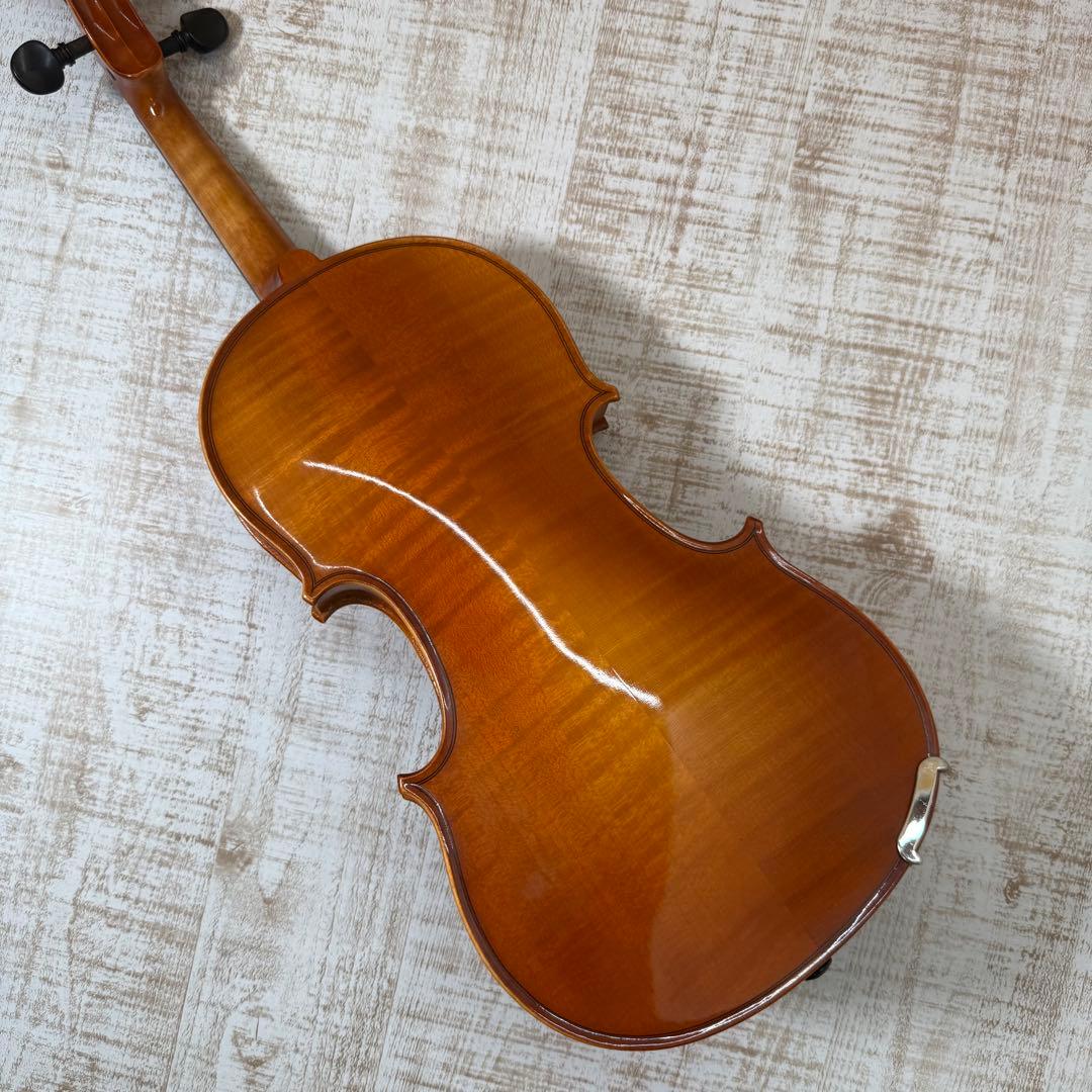 K.Shimora バイオリン No.90 4/4 1996年 ドイツ製 虎杢